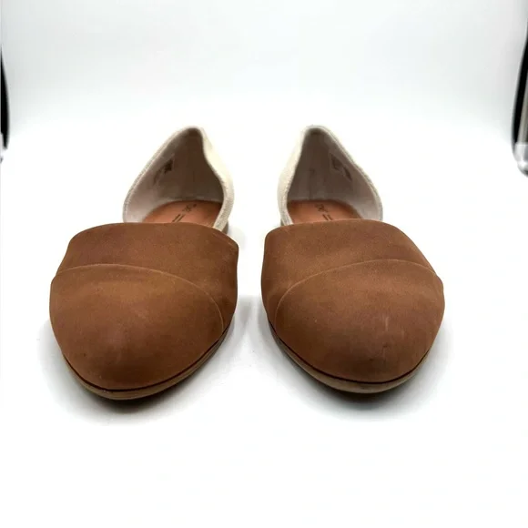 Toms Pointed Toe d'Orsay Flat - Picture 2 of 9